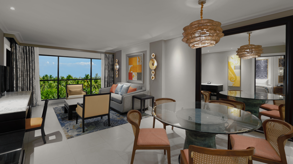 Marriott's Mai Khao Beach – Phuket villa living room and dining area