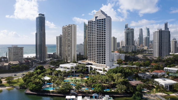 Exterior view of Marriott Vacation Club at Surfers Paradise